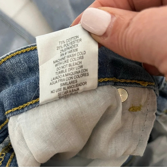 Blue Age Denim inside out jeans size 5 (waist 26) - Picture 8 of 11